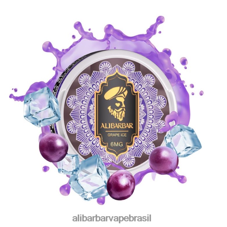 Alibarbar Flavours - Alibarbar bolsas de nicotina TXD0TD85 gelo de uva