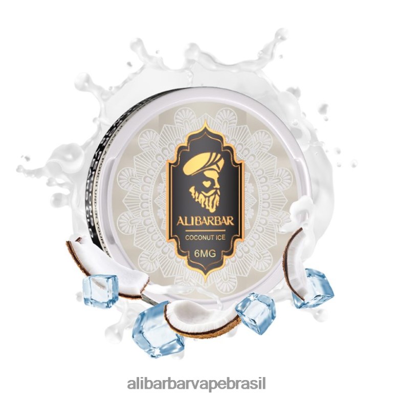 Alibarbar Nicotine Content - Alibarbar bolsas de nicotina TXD0TD83 gelo de coco