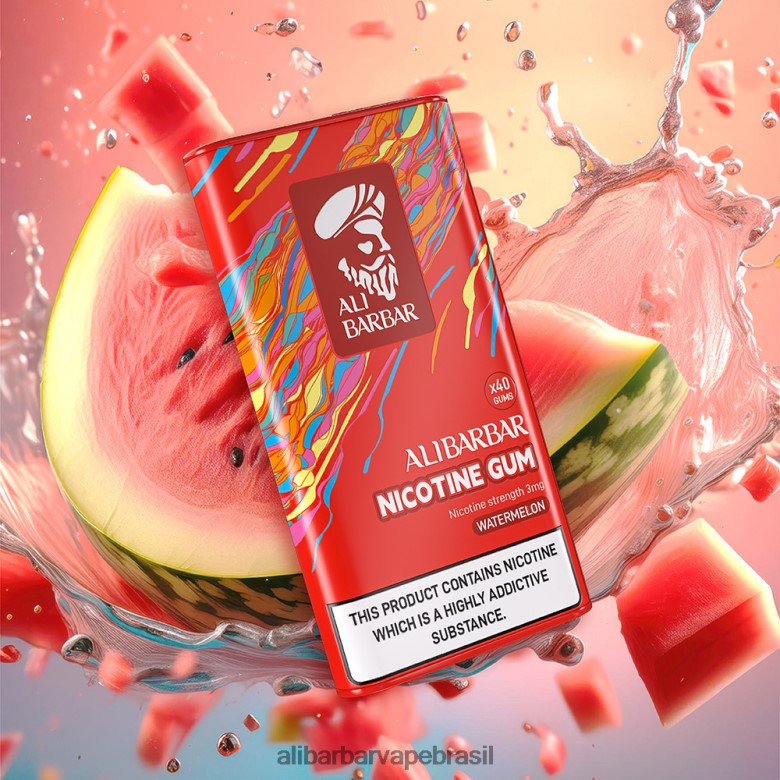 Alibarbar Ingot Flavours List - Alibarbar goma de nicotina TXD0TD102 pêssego