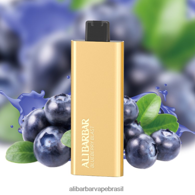 Alibarbar Vape Brasil - Alibarbar Pandora 7000 vapores descartáveis TXD0TD50 explosão de mirtilo