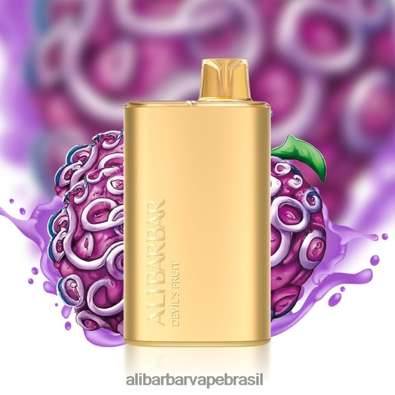 Alibarbar Vape Nicotine Content - Alibarbar Rich 8.000 vapores descartáveis TXD0TD4 fruta do diabo
